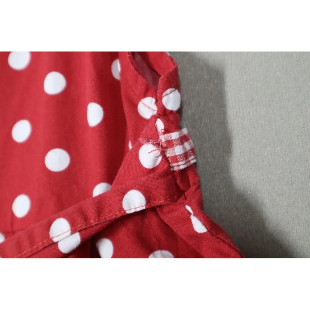 Blueberi Boulevard‎ Girls Vintage Sunflower Dress - Red Polka dot - Size 2T